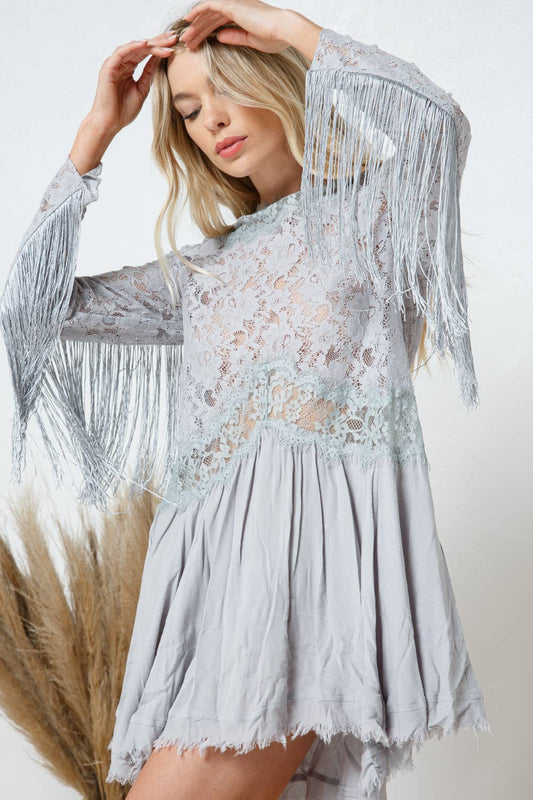 Boho Lace Tunic